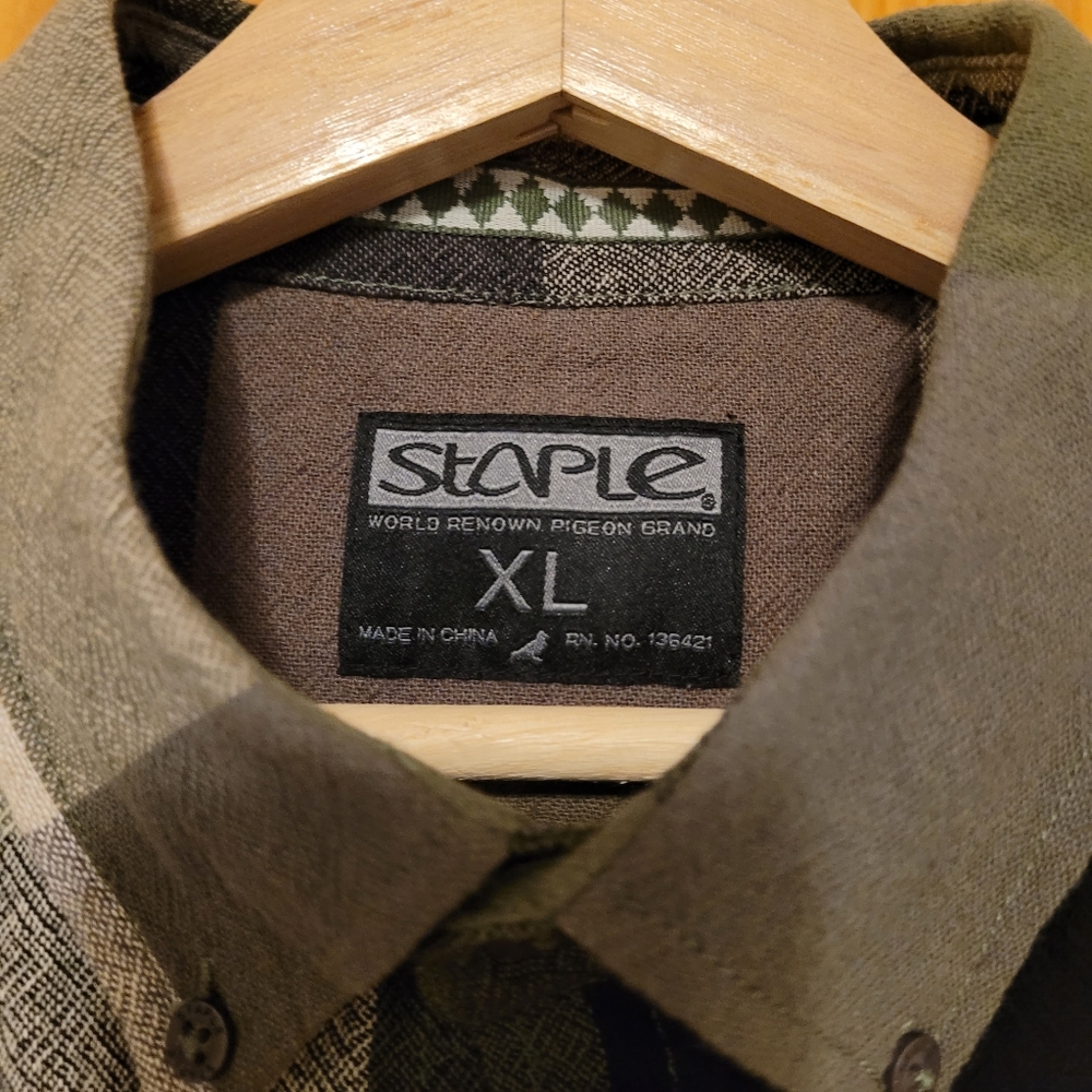 Staples Button Down Shirt - image 4